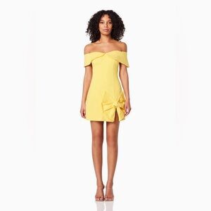 Elliatt Cadence Dress in Yellow